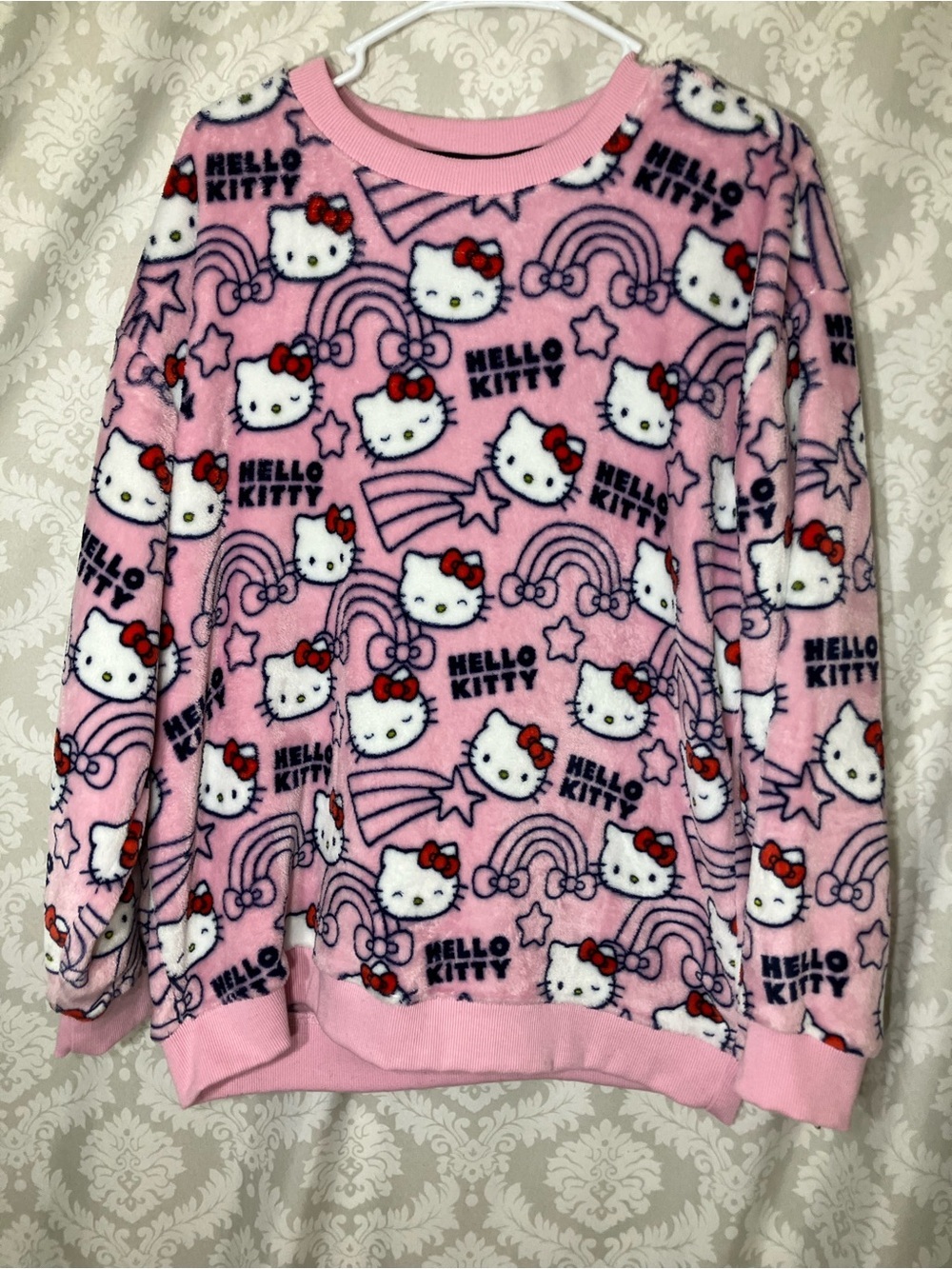 Hello Kitty Fleece Sweatshirt L